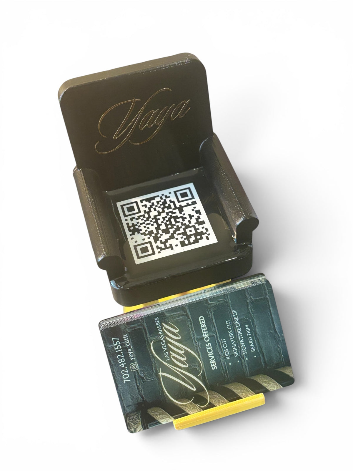 3D Barber Chair Business Card Holder
