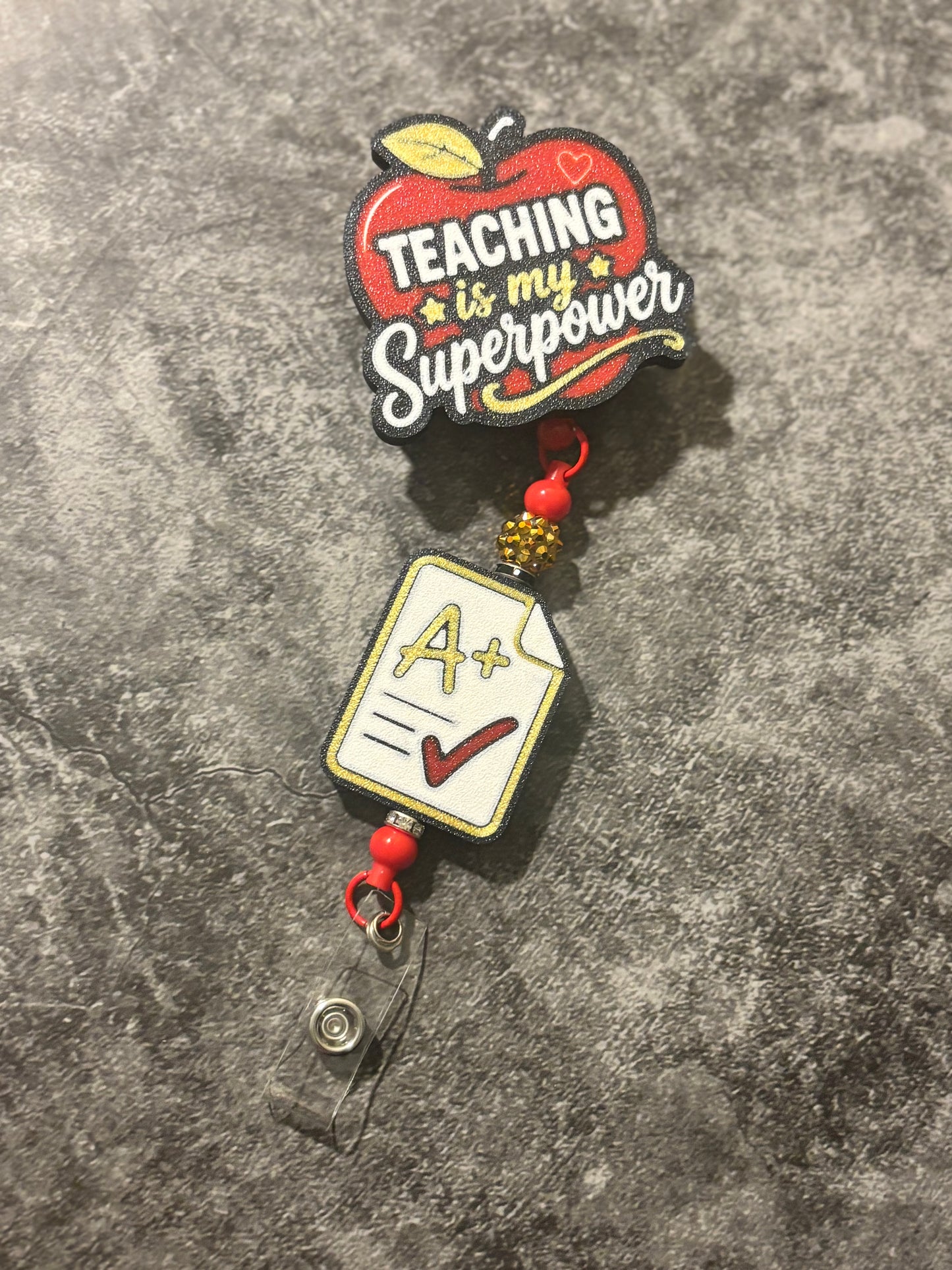 Teaching Is My Superpower Badge Reel
