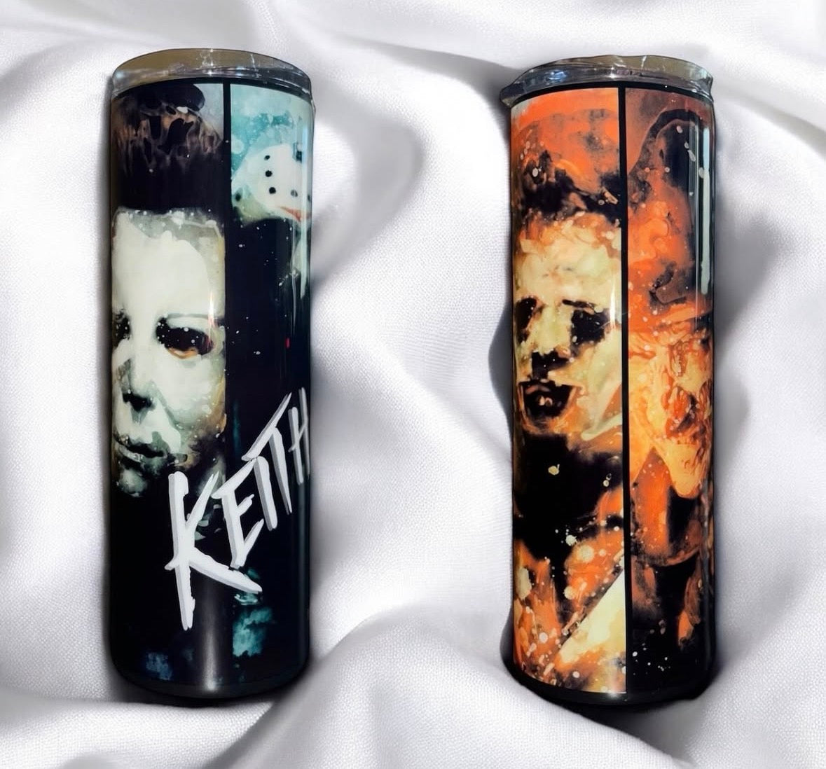 Faces of Halloween Tumbler