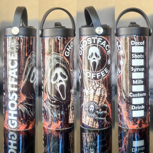 Ghost Face Coffee Tumbler