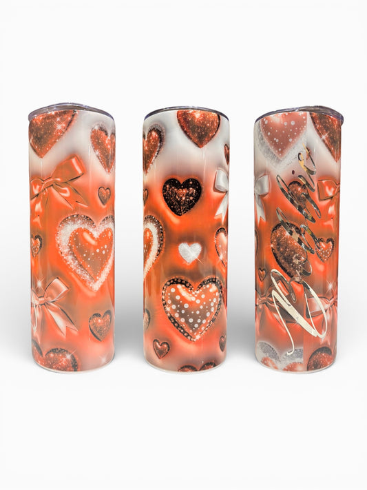 Valentine Hearts Tumbler