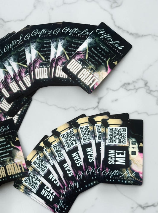 Custom Metal Business Cards| 100 pcs